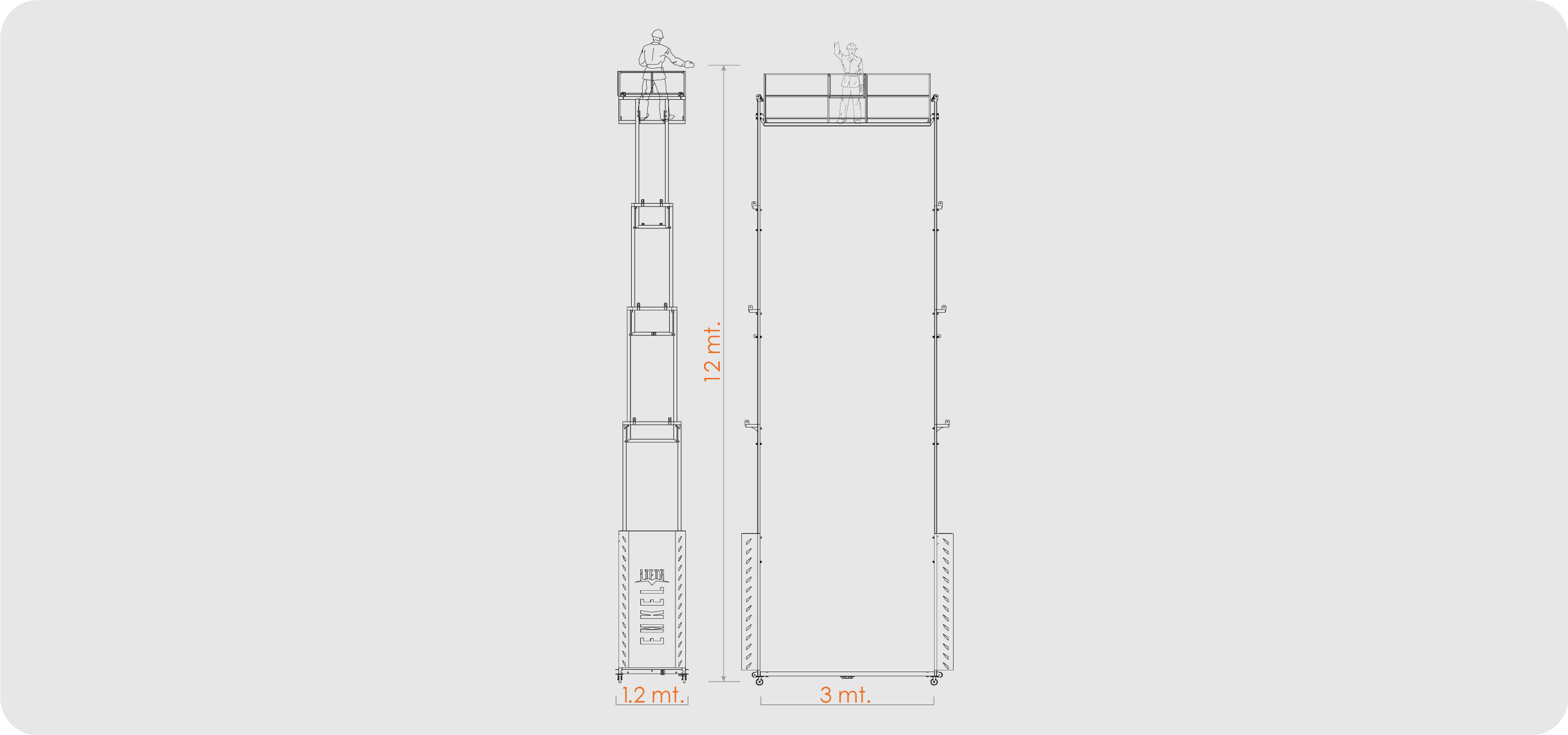 12 MT MOBİL İSKELE ÖZELLİKLERİ